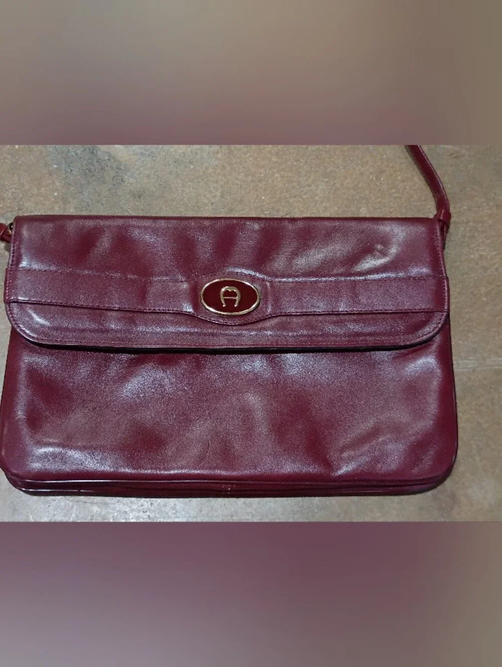 Vintage Etienne Aigner Handbag/Mirror